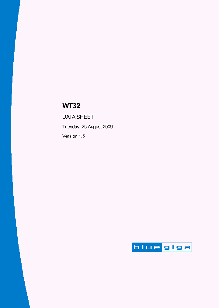 WT32_236341.PDF Datasheet