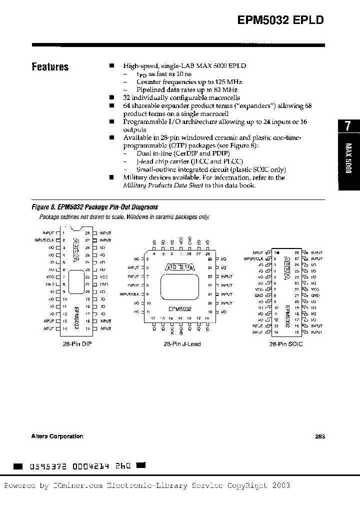 EPM5032LC-20_340471.PDF Datasheet