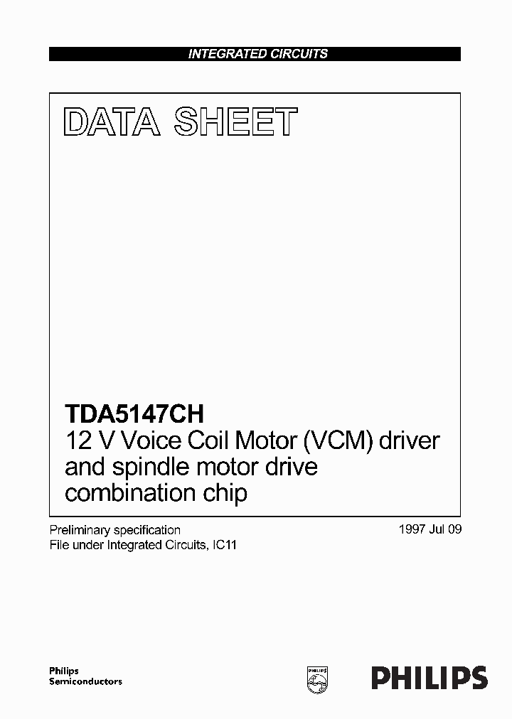 TDA5147CH_465724.PDF Datasheet