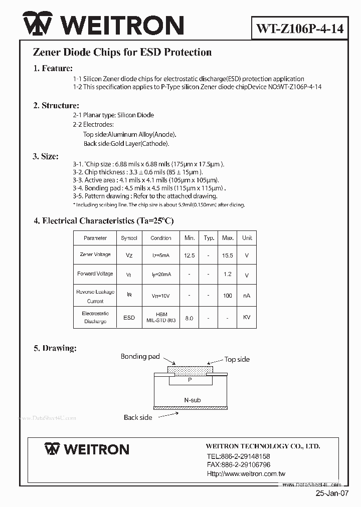 WT-Z106P-4-14_236334.PDF Datasheet