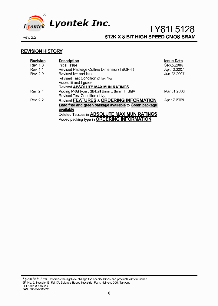 LY61L5128_502210.PDF Datasheet