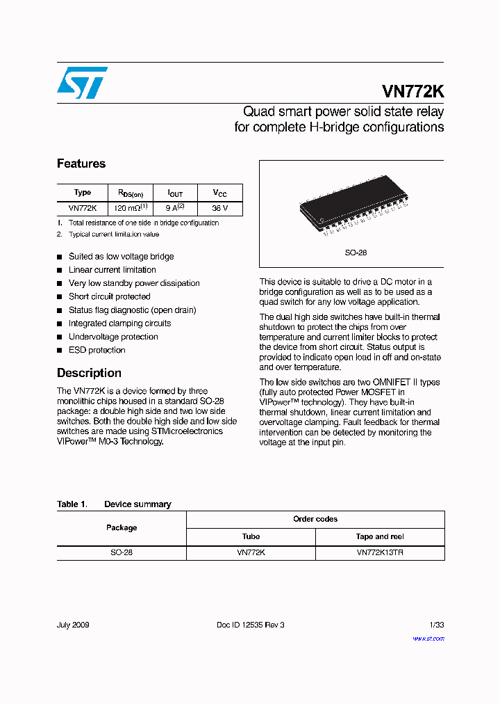 VN772K-E_341598.PDF Datasheet