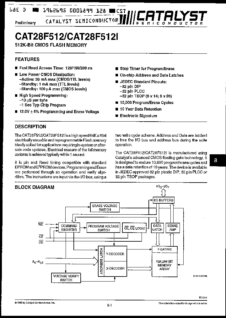 CAT28F512P-20_341747.PDF Datasheet