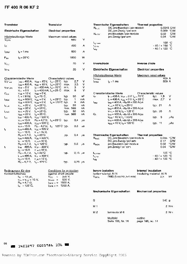 FF400R06KF2_342287.PDF Datasheet