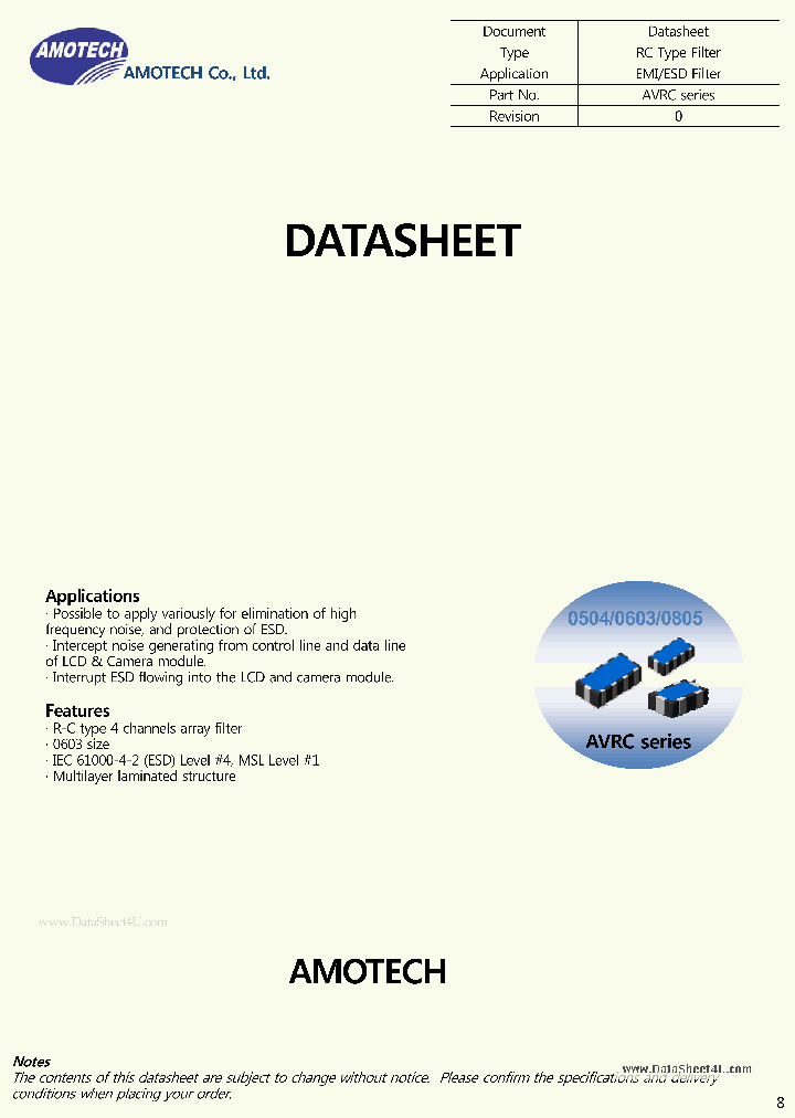AVRC_239469.PDF Datasheet
