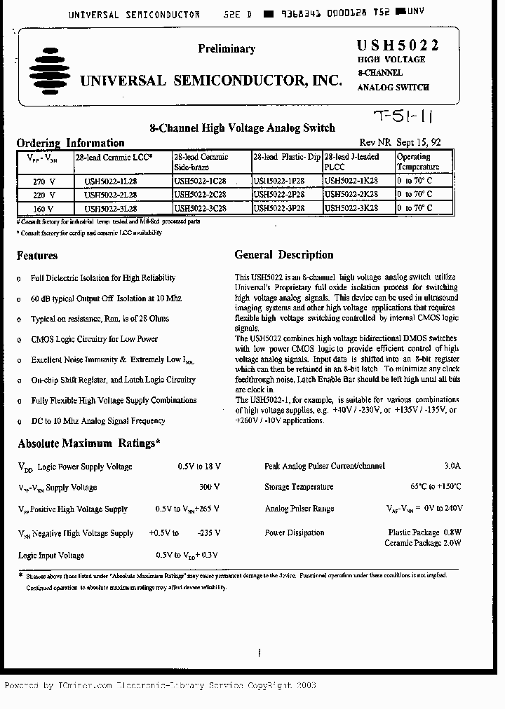 USH5022-3K28_342518.PDF Datasheet