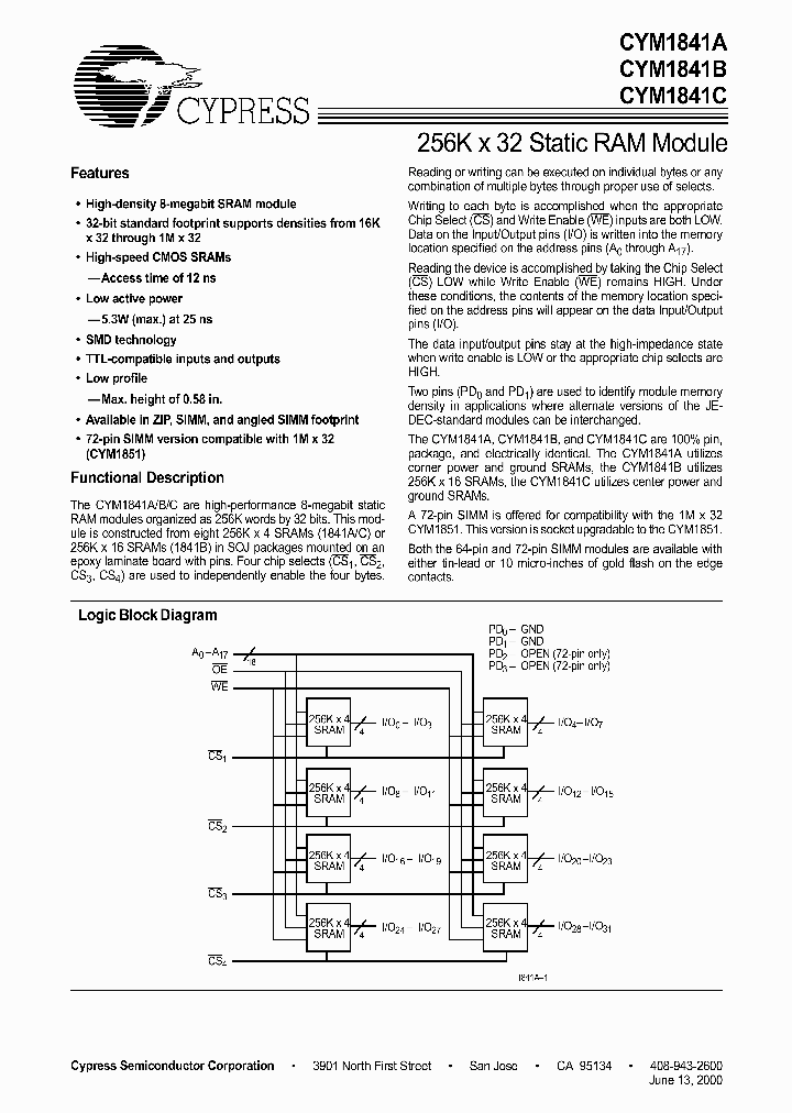 CYM1841APR-20C_343991.PDF Datasheet