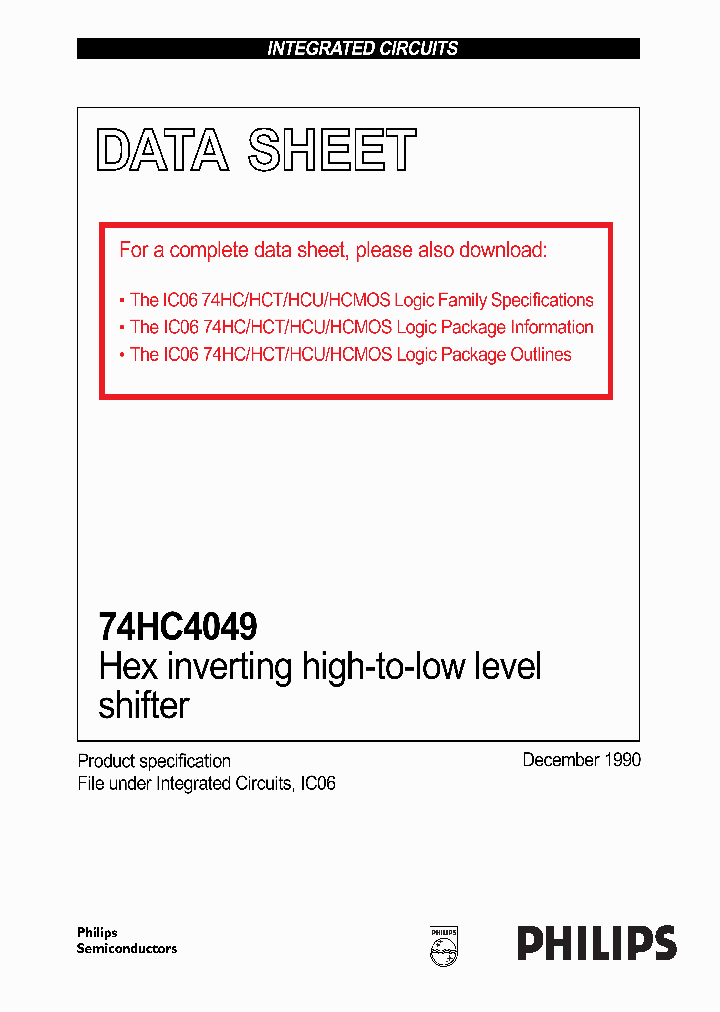 74HC4049D_272802.PDF Datasheet