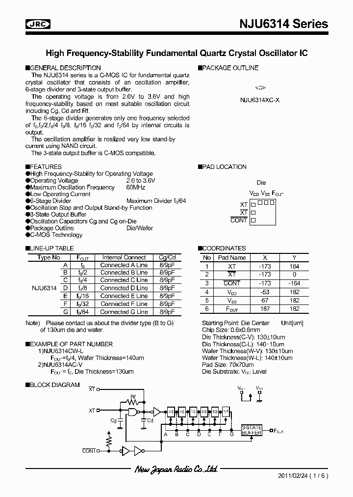 NJU6314_548530.PDF Datasheet