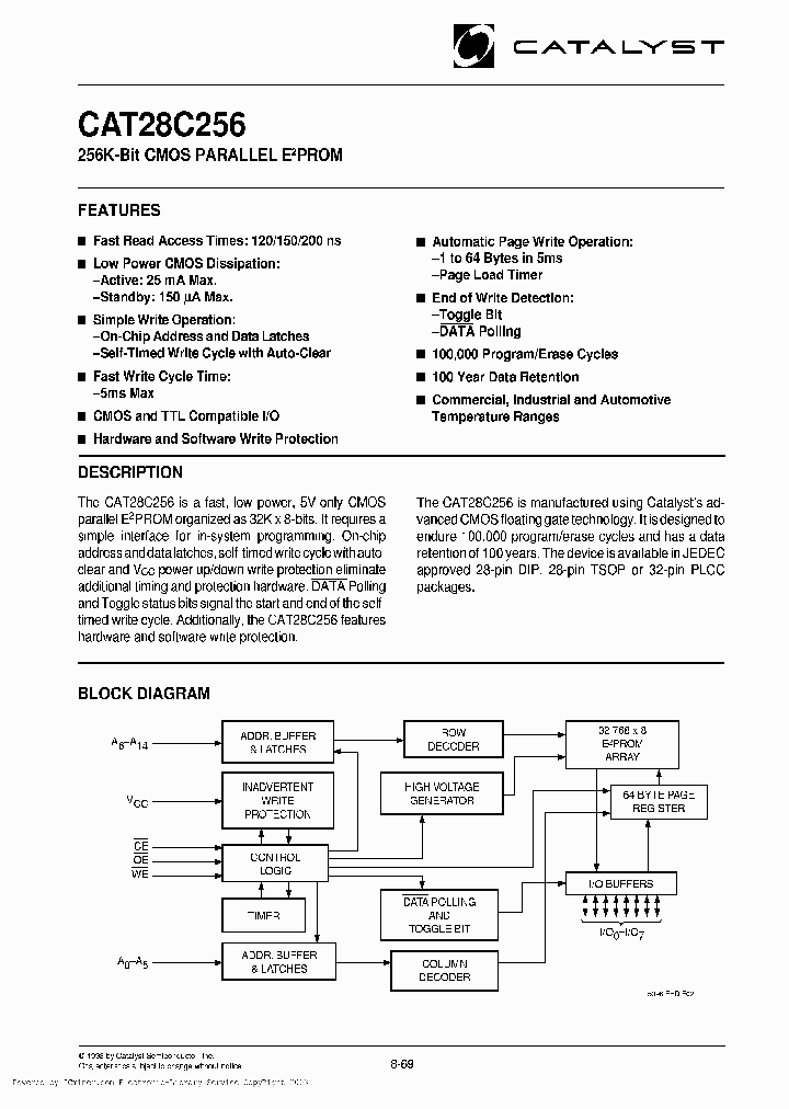 CAT28C256HP-20_344241.PDF Datasheet