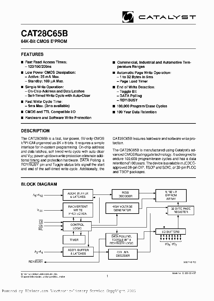 CAT28C65BHP-20_344243.PDF Datasheet