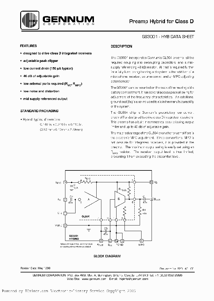 GS3001-HYB_344498.PDF Datasheet