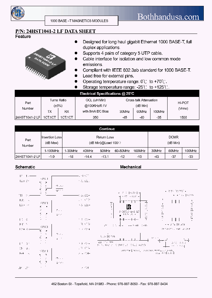24HST1041-2-LF_563965.PDF Datasheet
