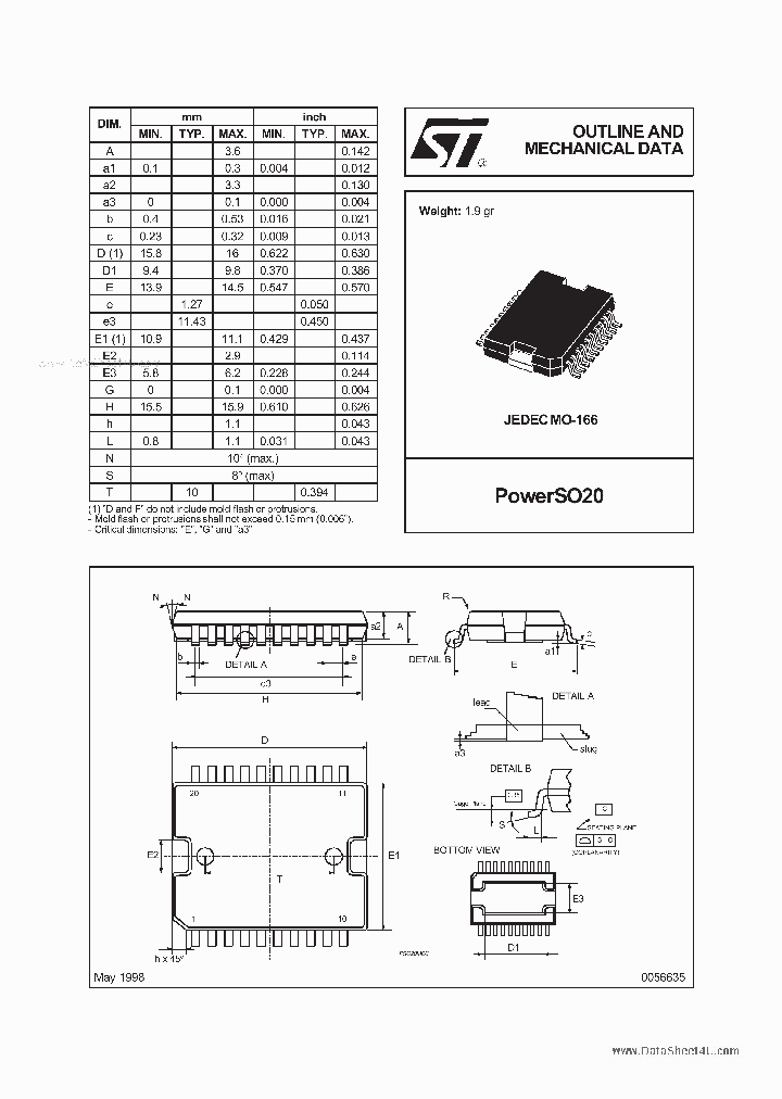 POWERSO20_245059.PDF Datasheet