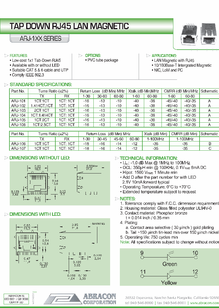 ARJ-102_345135.PDF Datasheet