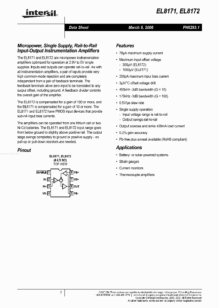 EL8171_247565.PDF Datasheet