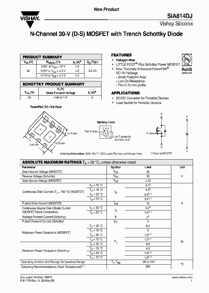 SIA814DJ-T1-GE3_345821.PDF Datasheet