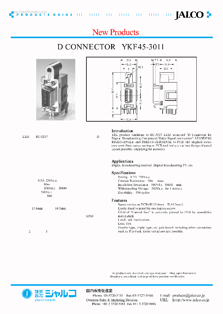 YKF45-3011_248921.PDF Datasheet