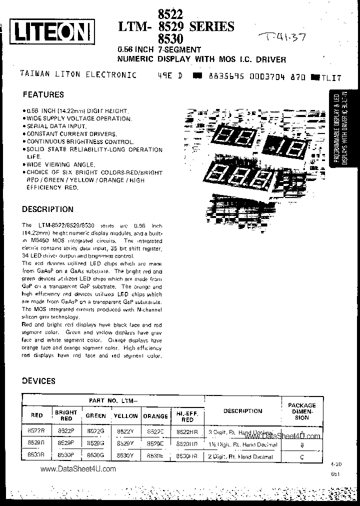 LTM-8522_249535.PDF Datasheet