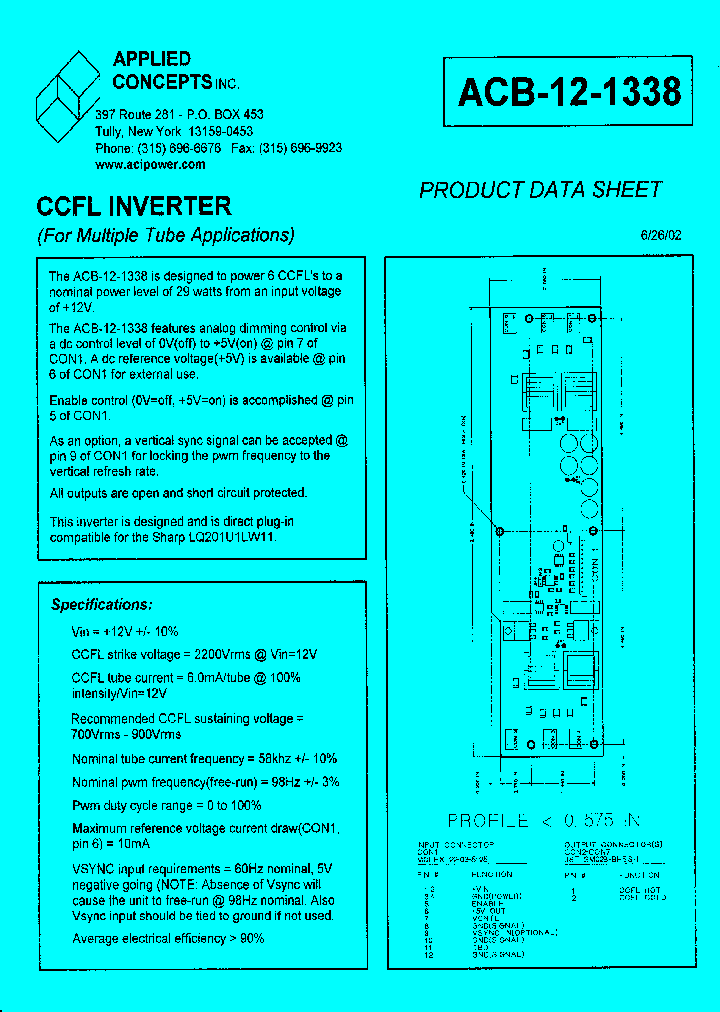 ACB-12-1338_597308.PDF Datasheet