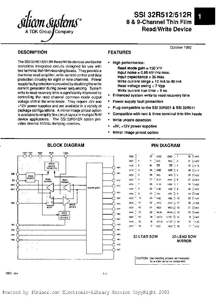 SSI32R512-8CW_346478.PDF Datasheet