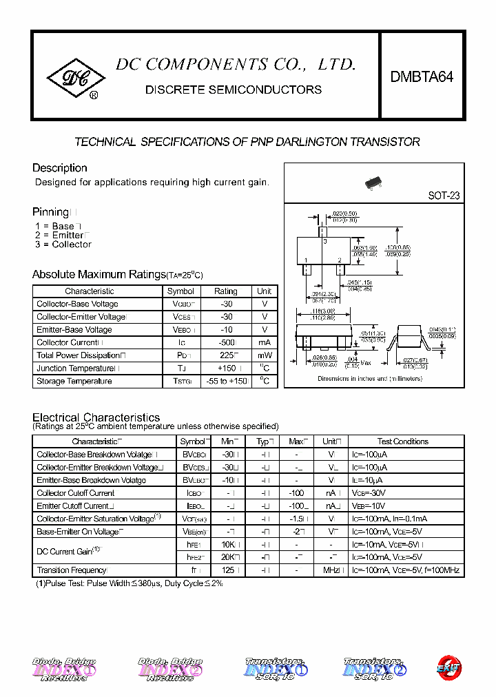 DMBTA64_598996.PDF Datasheet