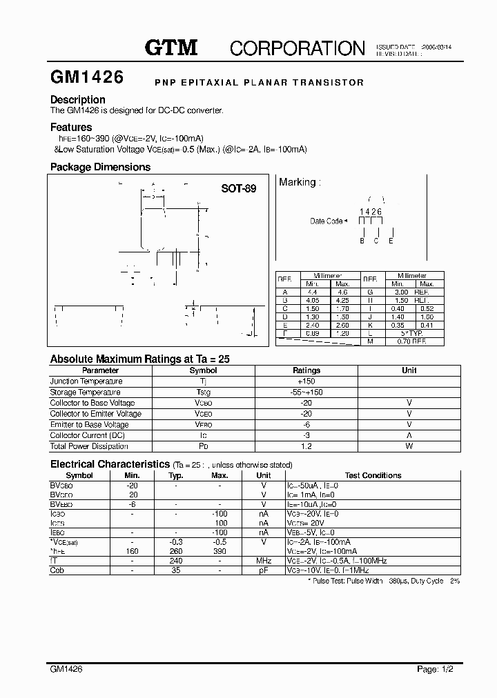 GM1426_597011.PDF Datasheet