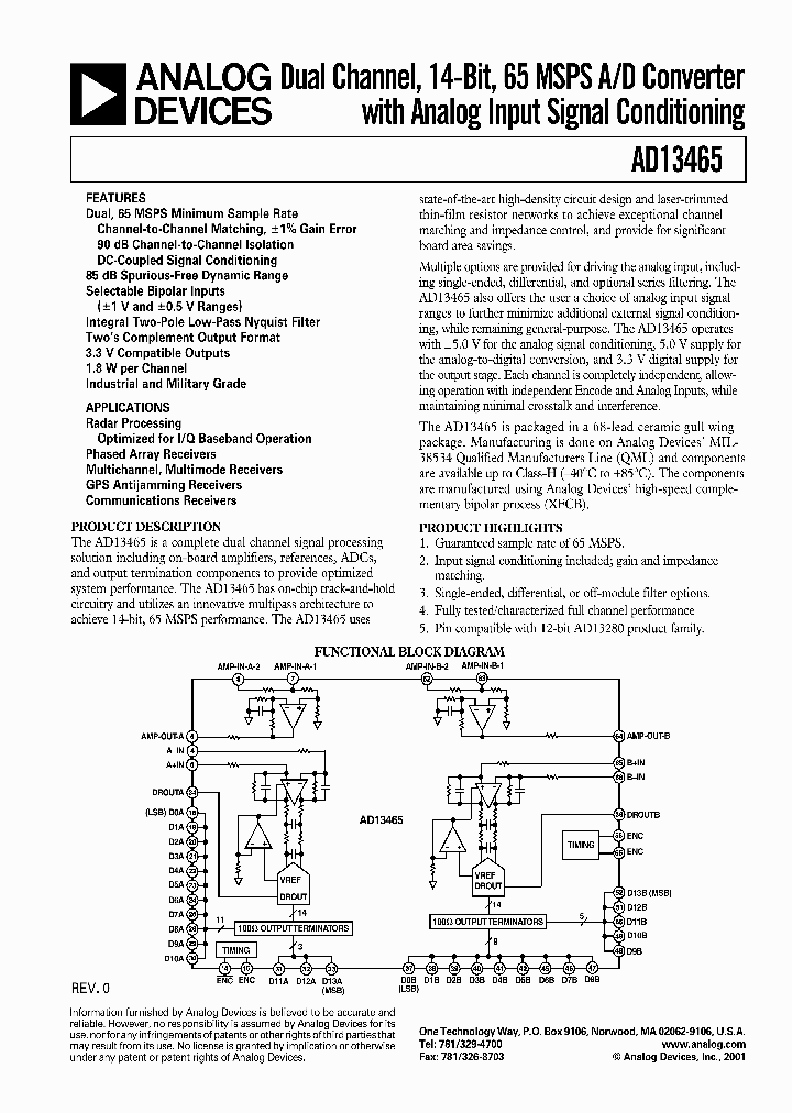 AD13465PCB_602336.PDF Datasheet