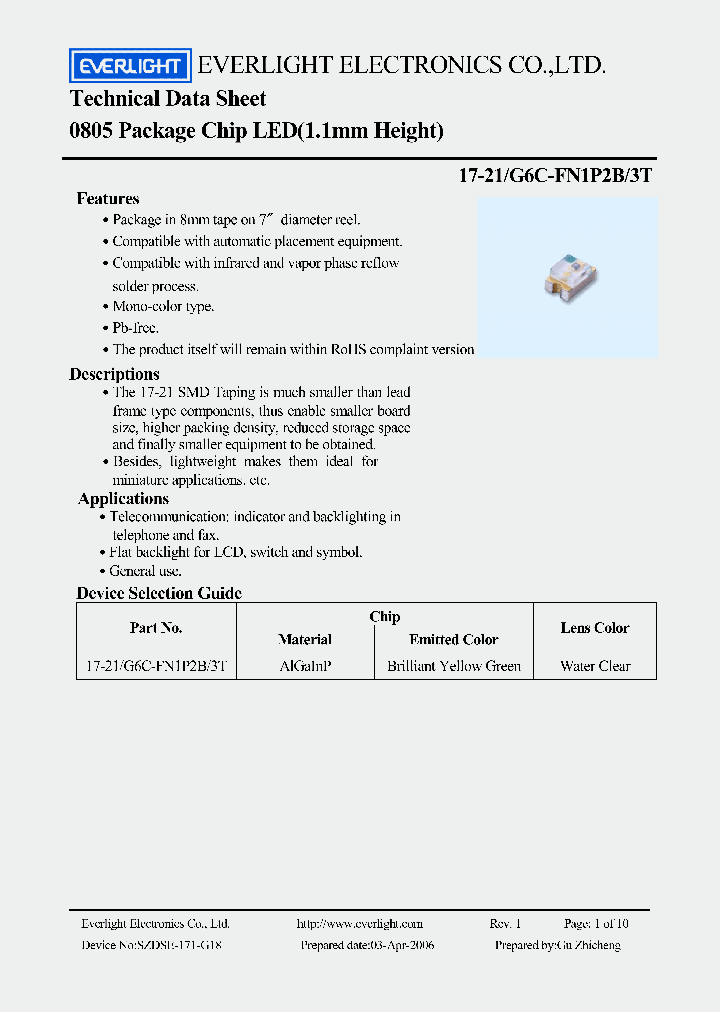 17-21-G6C-FN1P2B-3T_605557.PDF Datasheet