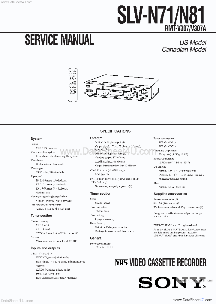 SLV-N71_250184.PDF Datasheet