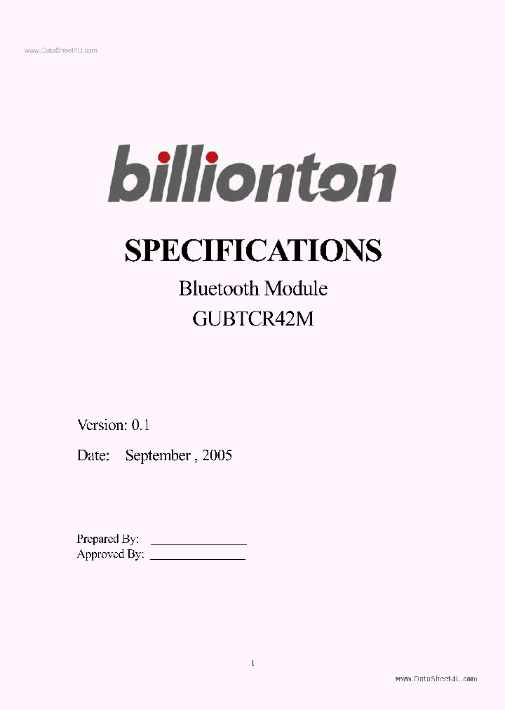GUBTCR42M_250202.PDF Datasheet