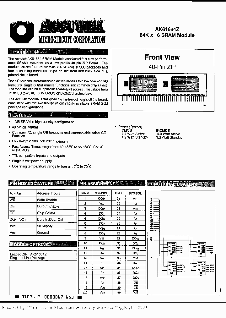 AK61664Z-35_346990.PDF Datasheet