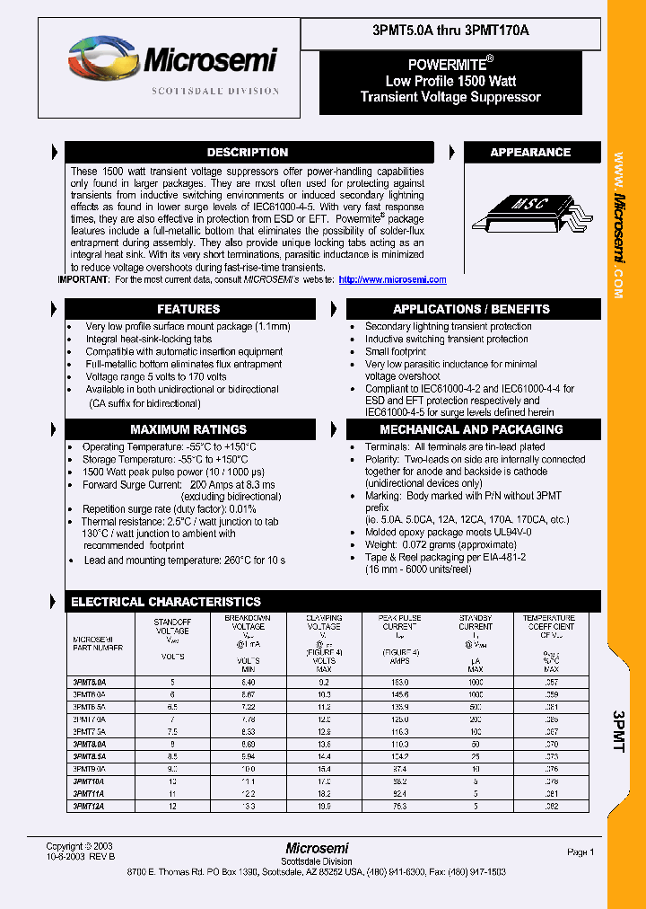 3PMT70_276329.PDF Datasheet