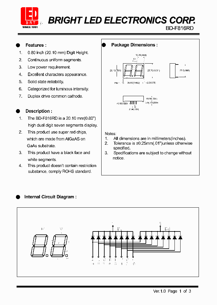 BD-F816RD_614471.PDF Datasheet