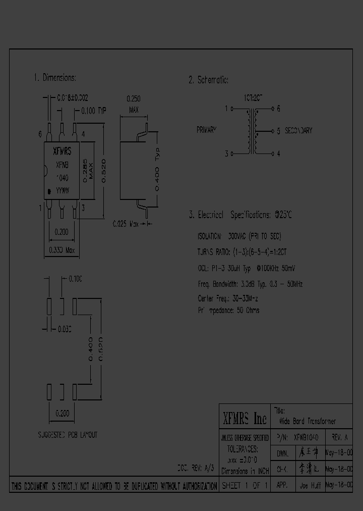 XFWB1040_616141.PDF Datasheet