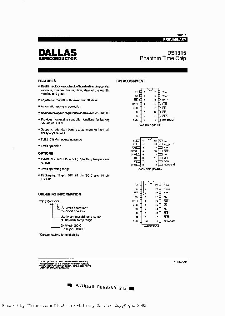 DS1315S-3V_349781.PDF Datasheet