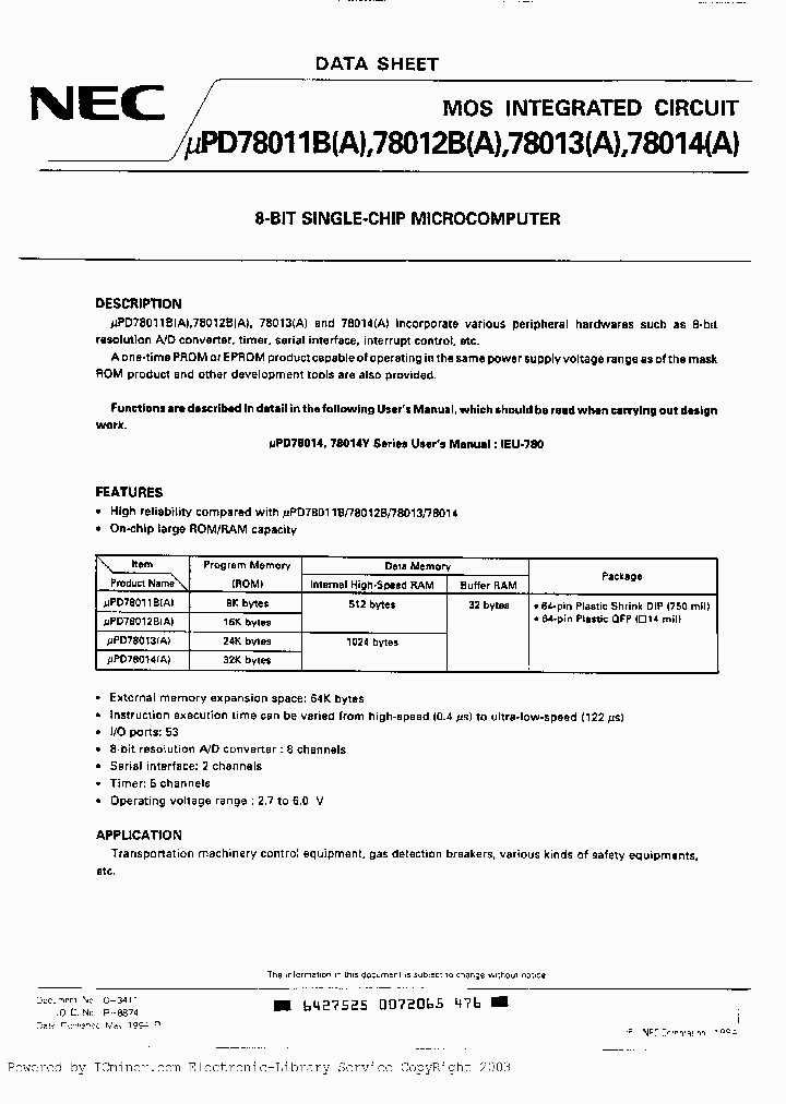 UPD78012BCWA-XXX_349794.PDF Datasheet