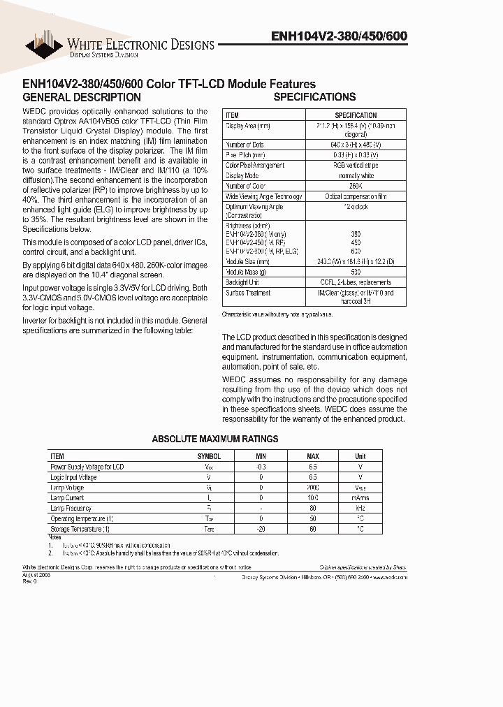 ENH104V2-380_251524.PDF Datasheet