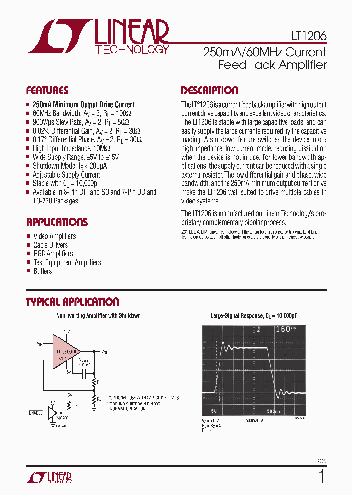 LTC1206CN8_617355.PDF Datasheet
