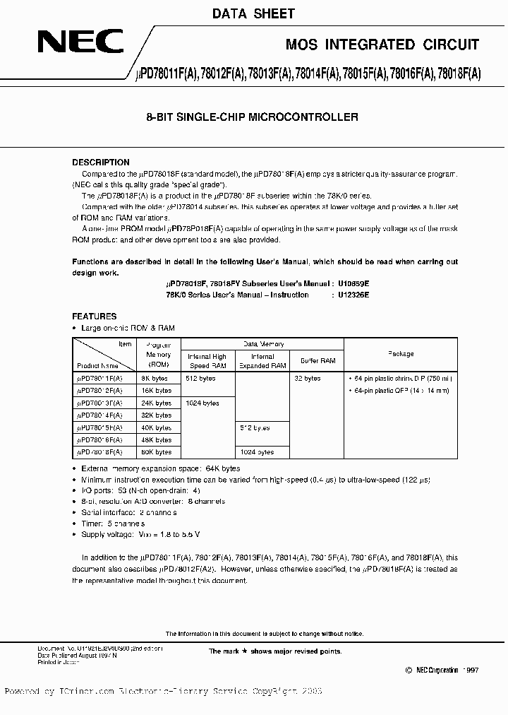 UPD78012FCWA-XXX_349795.PDF Datasheet