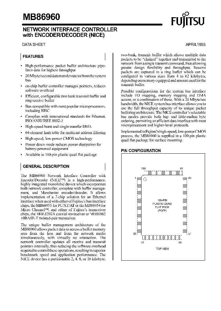 MB86960_618058.PDF Datasheet