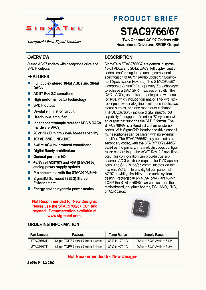 STAC9766_350308.PDF Datasheet