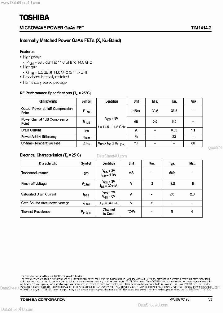 TIM1414-2_252468.PDF Datasheet