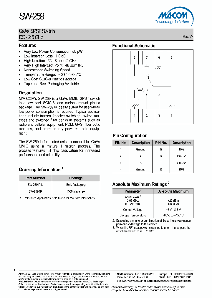 SW-259_621367.PDF Datasheet