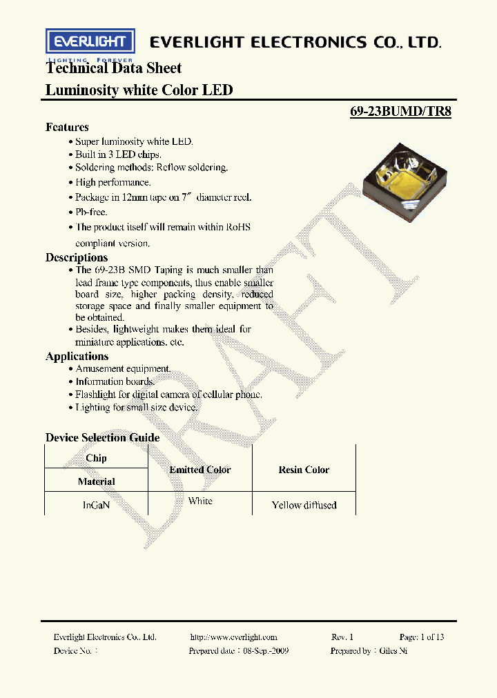 69-23BUMD-TR8_621967.PDF Datasheet