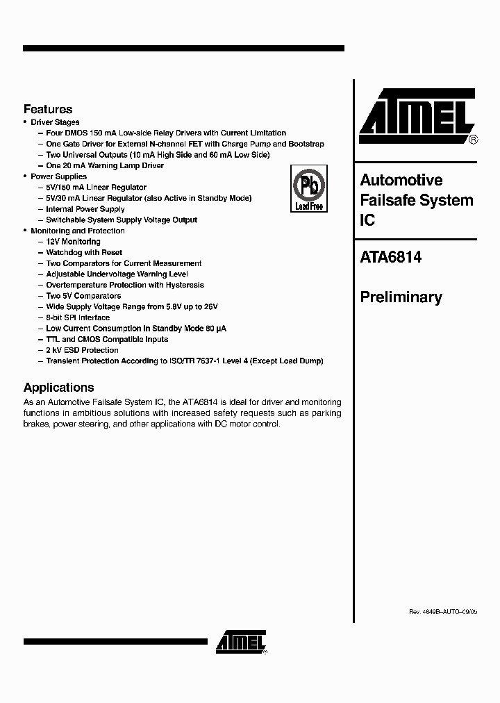 ATA6814_352007.PDF Datasheet