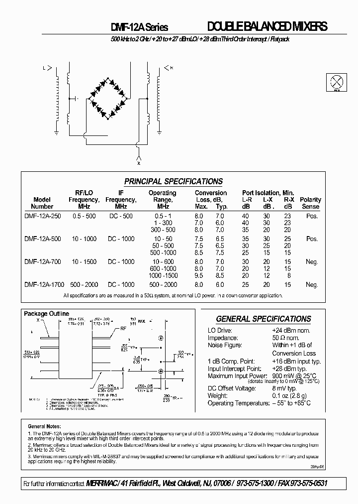 DMF-12A-500_352573.PDF Datasheet