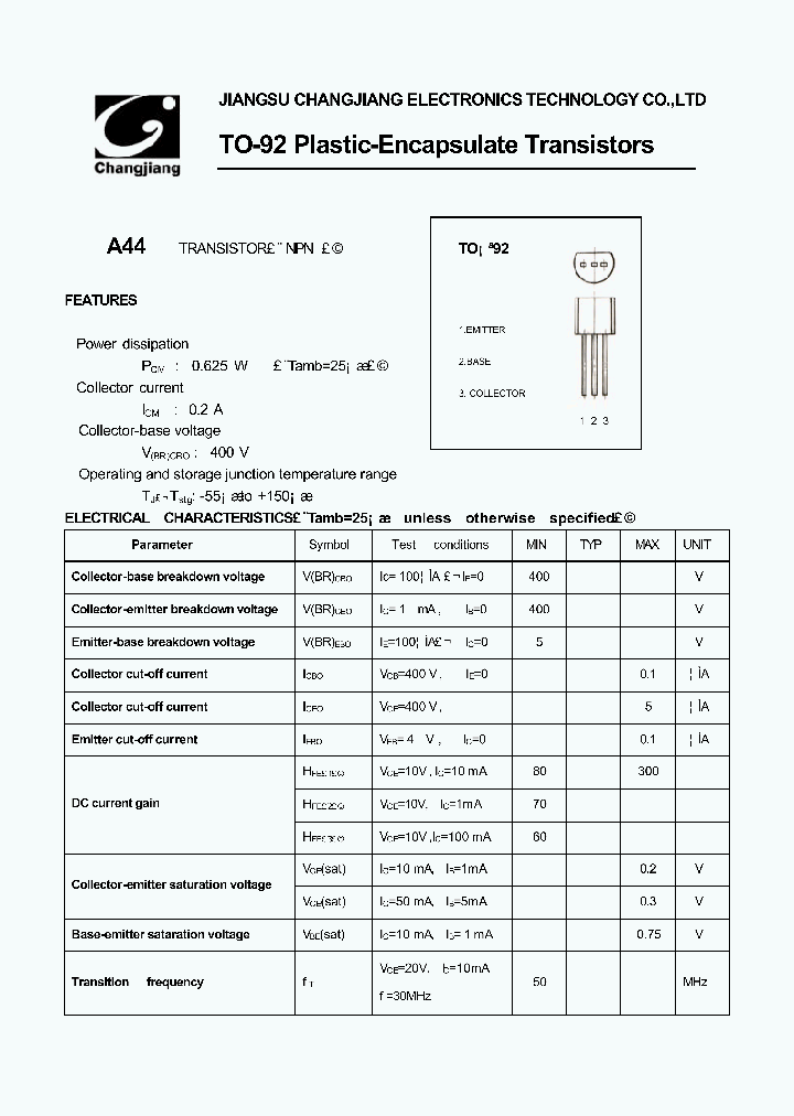 A44-TO-92_353094.PDF Datasheet
