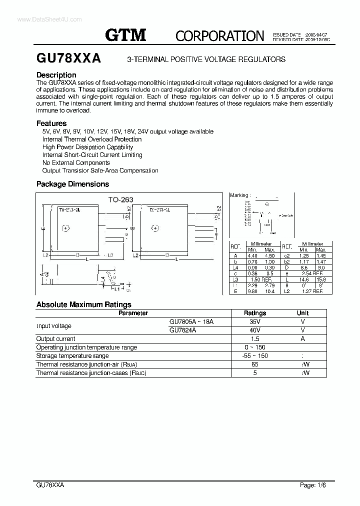 GU7805A_253782.PDF Datasheet