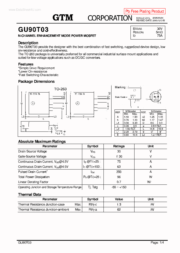 GU90T03_253791.PDF Datasheet